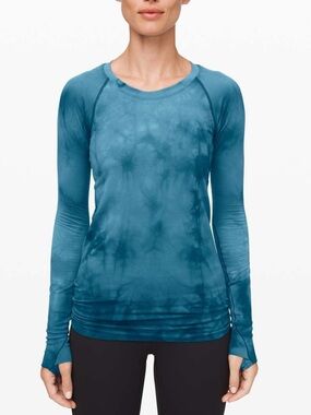 EUC Lululemon Swiftly Speed Night Diver Marbled Size 10